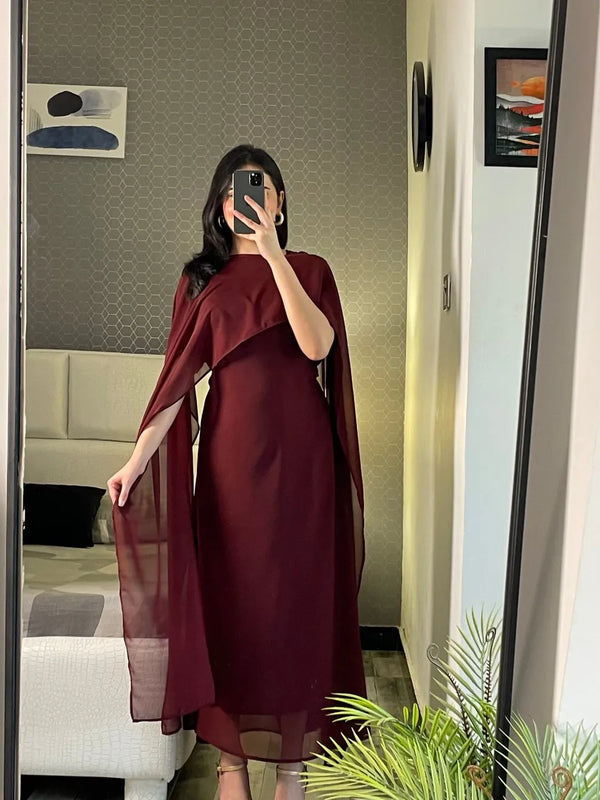 Oxblood Allure Maxi